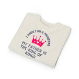 Toddler Sweatshirt - "Princess" Design for Little Royals, Kids' Fashion, Birthday Gift, Christening, Family Events