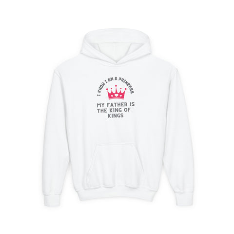 King of Kings Youth Hoodie - Inspirational Sweatshirt, Christian Gift, Cozy Kids Apparel, Faith-Based Hoodie, Perfect for Church