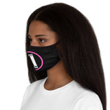 Pause+Pray Pink Logo Mask
