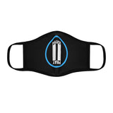 Pause+Pray Turquoise Logo Mask