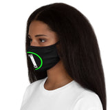 Pause+Pray Lime Logo Mask