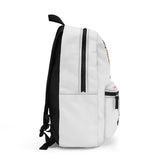 The Gospel Backpack (White & Red)