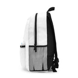 The Gospel Backpack (White & Blue)