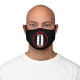 Pause+Pray Red Logo Mask