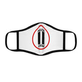 Pause+Pray Red/White Logo Mask