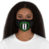 Pause+Pray Lime Logo Mask