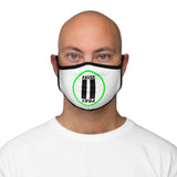 Pause+Pray Lime/White Logo Mask