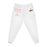 MBH Radio Sweats - White/ Red