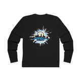 Pause+Pray Long Sleeve Turquoise Logo