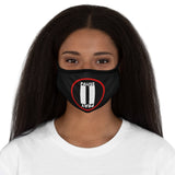 Pause+Pray Red Logo Mask