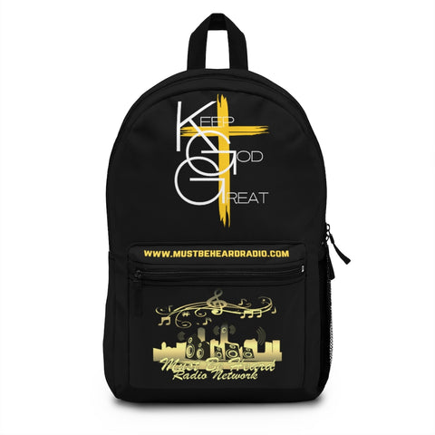 KGG Backpack (Black/Gold)