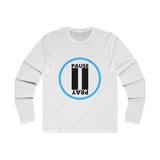 Pause+Pray Long Sleeve Turquoise Logo