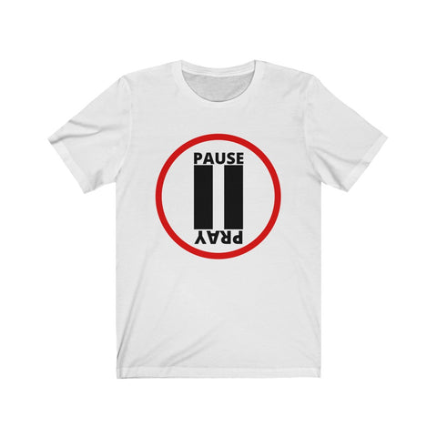 Pause+Pray Red/Black Logo