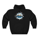 Pause+Pray Turquoise/White Hoodie