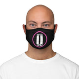 Pause+Pray Pink Logo Mask