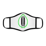 Pause+Pray Lime/White Logo Mask