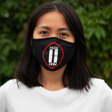 Pause+Pray Red Logo Mask